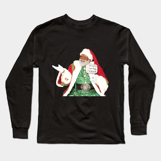 Santa I tried Long Sleeve T-Shirt by North Pole Fashions